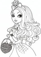 kolorowanki Ever After High malowanki do wydruku numer  10